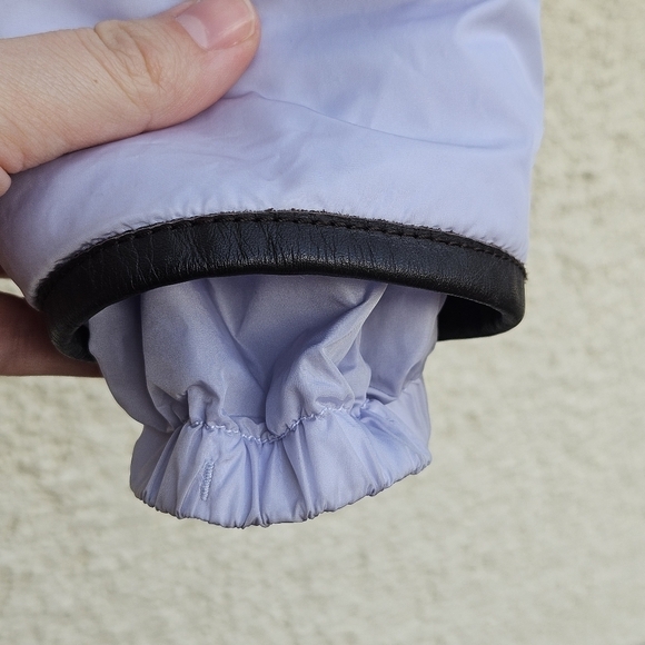 Prada y2k short light purple nylon winter jacket size IT 42 US 6 - Picture 4 of 15